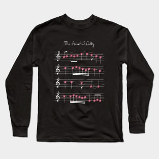 The Amelie's Waltz raspberries movie fan art Long Sleeve T-Shirt